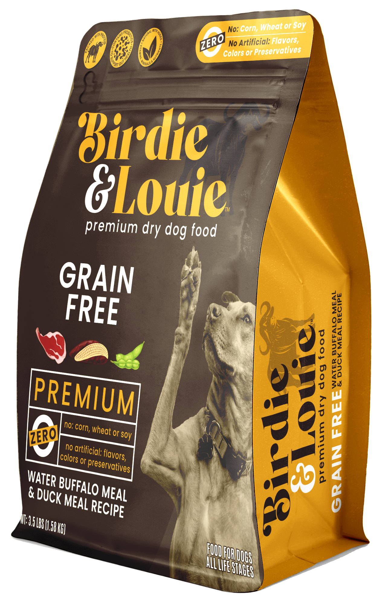 DOG FOOD DRY B/L BUFFALO/DUCK 3.5#