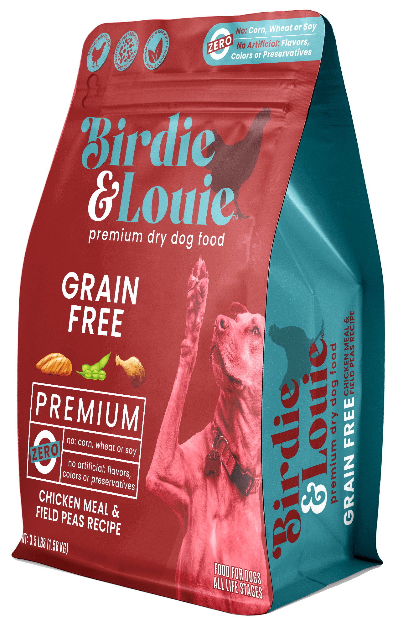 DOG FOOD DRY B/L CHIX/FLD PEAS 3.5#