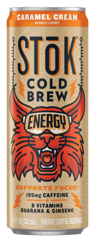 STOK ENERGY COFFEE CARAMEL 12CT
