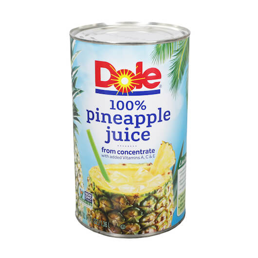 DOLE PINEAPPLE JUICE 12/46OZ