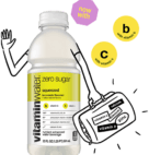 VITAMIN WATER ZERO SQZD        12CT