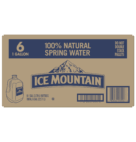 WATER ICE MOUNTAIN SPRING    6/1GAL