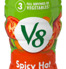 V-8 SPICY HOT JUICE PLASTIC 12/12OZ