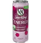 V-8 ENERGY SPARKLING BLK CHRY  12CT