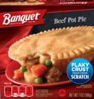 BANQUET BEEF POT PIE            7OZ