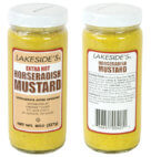 MUSTARD HORSERADISH XHOT LKSIDE 8OZ