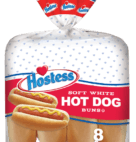 HOSTESS BUNS HOT DOG         4/12OZ