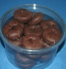 DONUT TUB CHOCOLATE MINI     8/13OZ