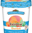 ICE CREAM RAINBOW SHERBT PNT    6CT