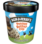 ICE CREAM B&J PEANUT BTR CUP 8/PINT