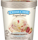 CUSTARD STRAWBERRY CHSCKE PINT  6CT