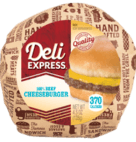 DELI EXP CHEESEBURGER          12CT