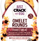 JCE OMELET ROUNDS THREE MEAT  4.6OZ