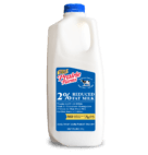 MILK WHITE 2%    HALF GAL      64OZ