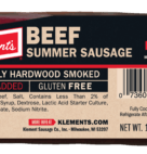 KLEMENTS SUMMER SSG BEEF CHUB  12OZ