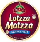 PIZZA LOTZZA 9″ SAUSAGE     14.25OZ