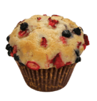 MUFFIN DAVID’S BERRY MTN     12/6OZ