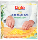 FRUIT PINEAPPLE CUBES DOLE IQF 2/5#