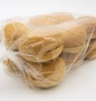 BUN HAMBURGER 4″SR DOUGH SLCD 6/12C