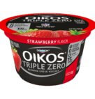 OIKOS TRIPLE ZERO STRAWBERRY  5.3OZ