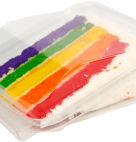 CAKE RAINBOW SLICE IW        24/7OZ