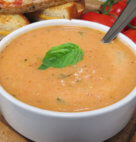 SOUP TOMATO BISQUE SPIN/ORZO   4/4#