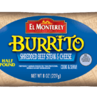 BURRITO BEEF STEAK CHS IW    12/8OZ