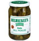 PICKLE MILW PLAIN MIDGET DILL 32 OZ