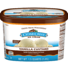 ICE CREAM VANILLA CUSTARD    3/48OZ