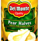 DEL MONTE PEAR HALVES        15.2OZ