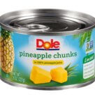 DOLE PINEAPPLE CHUNKS           8OZ