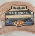 Sr Brat Mushroom/swiss         16oz