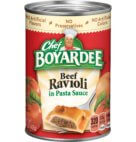 CHEF BRD BEEF RAVIOLI         15 OZ