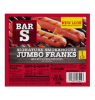 BAR S FRANKS                    1LB