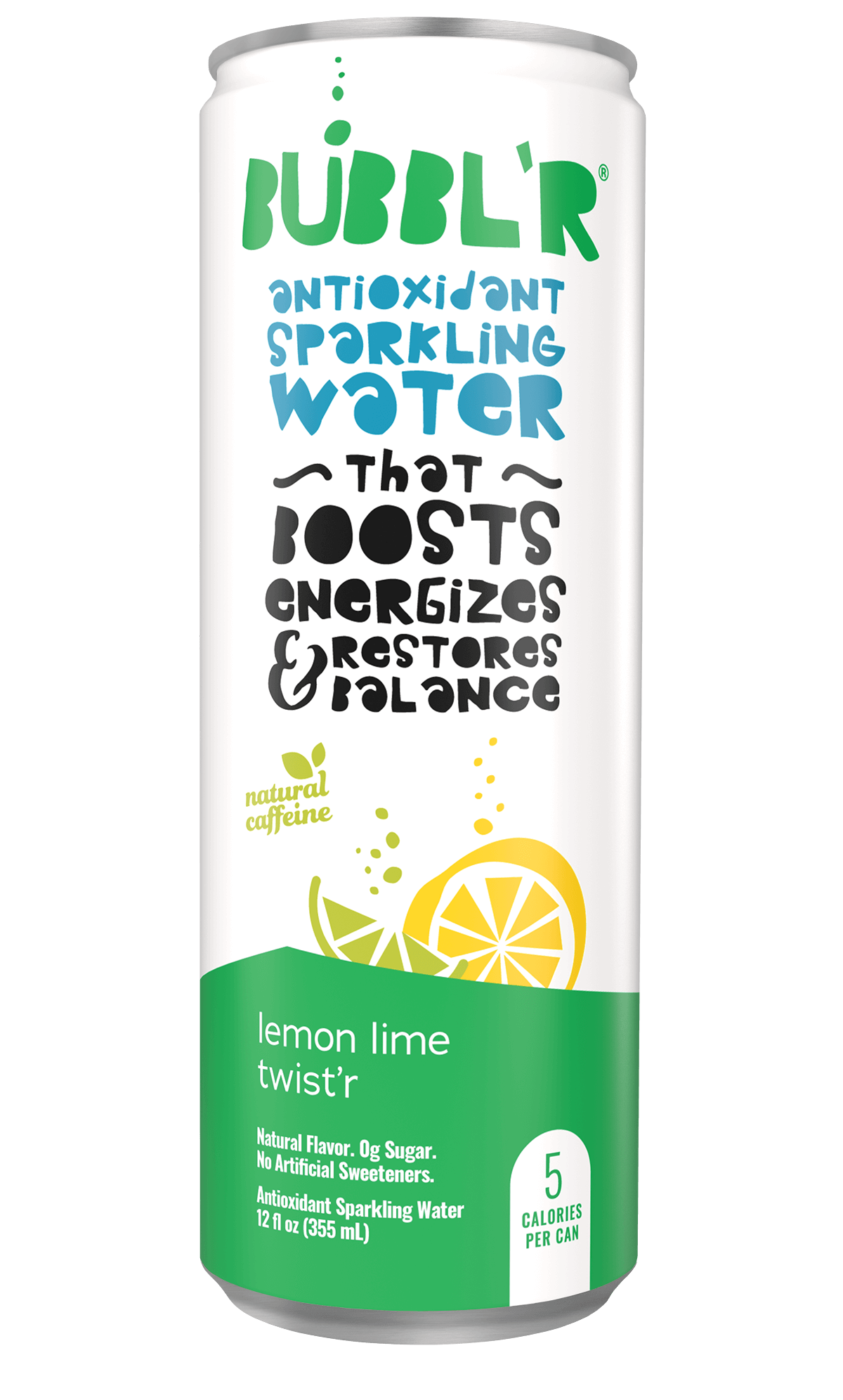 BUBBLR LEMON LIME TWISTED 12/12OZ