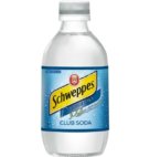 SCHWEPPES CLUB SODA        24/10 OZ