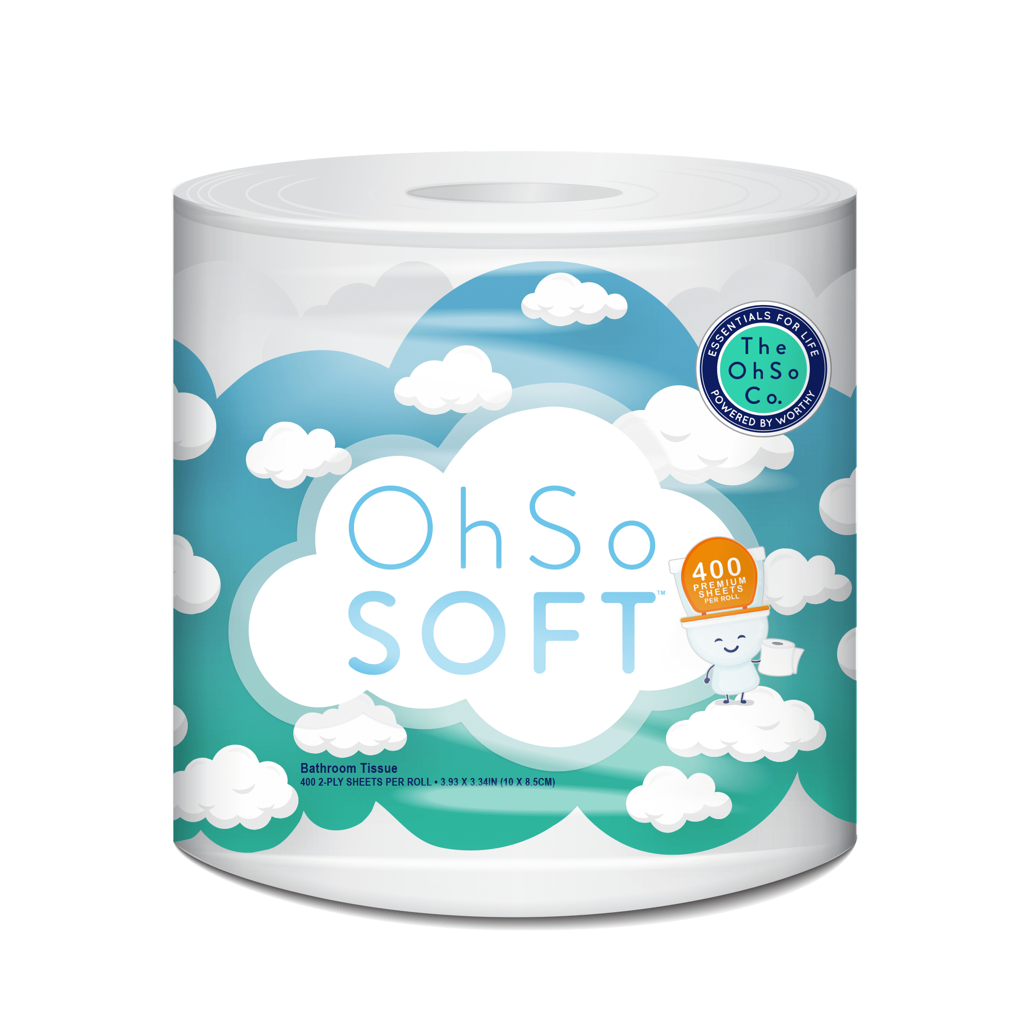 TISSUE TT OHSO SOFT RL