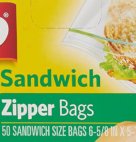 BAG SANDWICH GLAD LOCK         50CT