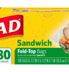 BAG SANDWICH GLAD             180CT