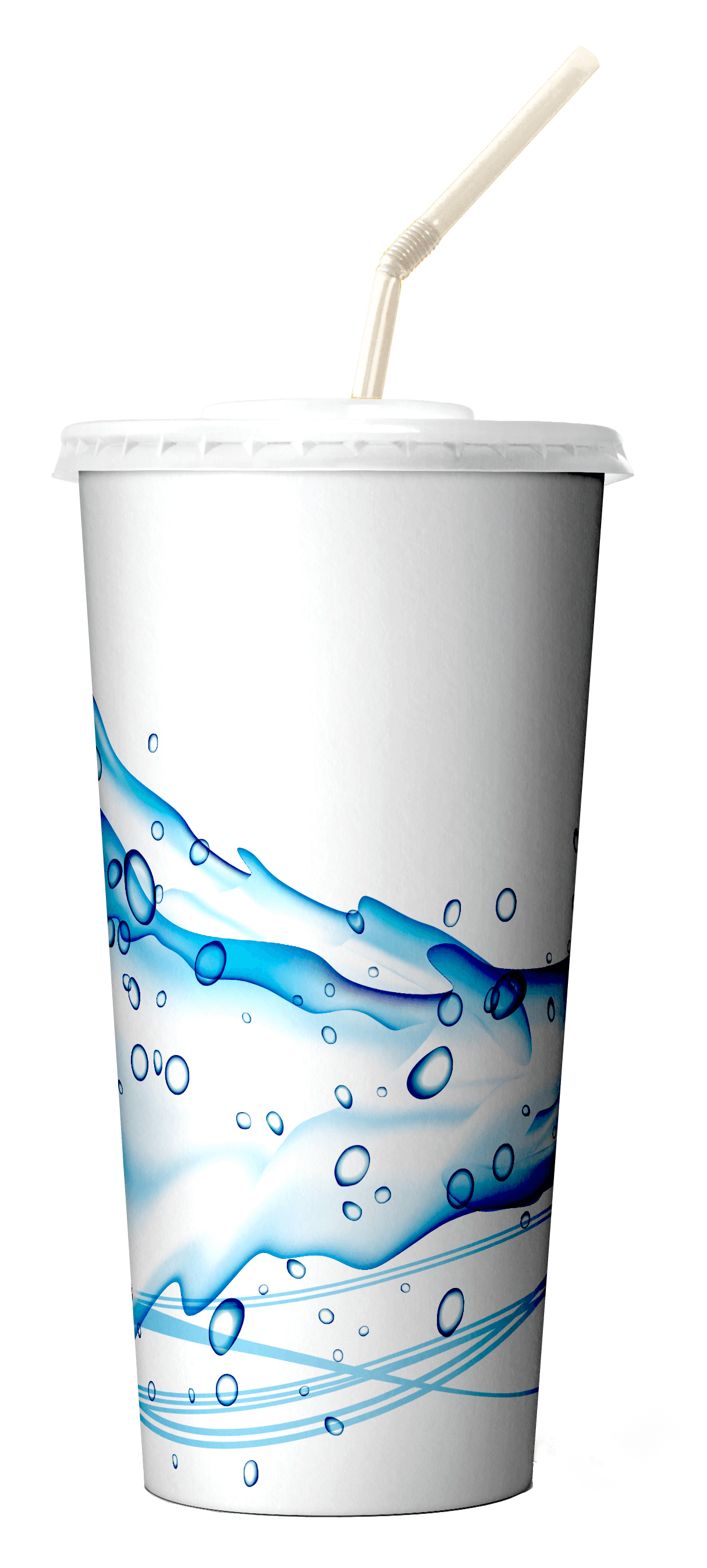 CUP PA 12OZ COOL WAVE COLD   20/100
