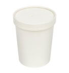 CONTAINER PA SOUP W/LID 32OZ 500CT