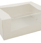 Box Bakery Window Wht 9x7x3.5 200ct