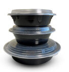 CONTAINER PL ROUND 32OZ 7″ 150CT