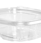 CONTAINER PL 8OZ W/FLAT LID   2/100