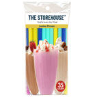 SALUTE STRAWS SUPER WIDE       35PC