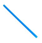 STRAW 8 BLUE FAT UNWRPD 6/400