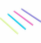 STRAW 6 ASST NEON FAT       6/500CT