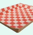 FOOD TRAY CHECKERBOARD LUNCH 250CT