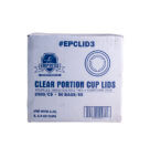 Lid Pl Portion Cup 4oz        50/50