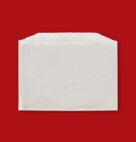 BAG PA FRENCH FRY PLN WHT 606    1M
